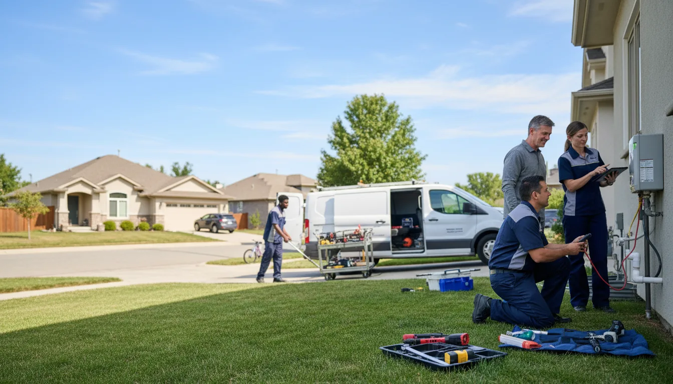 Tankless water heater service in Newbury Park, CA